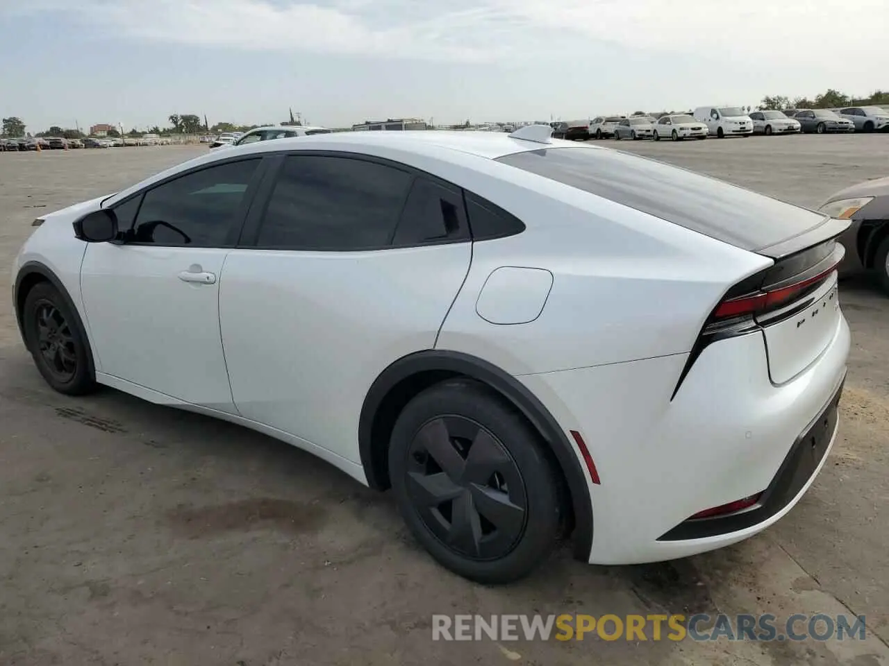 2 fotografías del automóvil dañado JTDACAAU0P3009826 TOYOTA PRIUS 2023