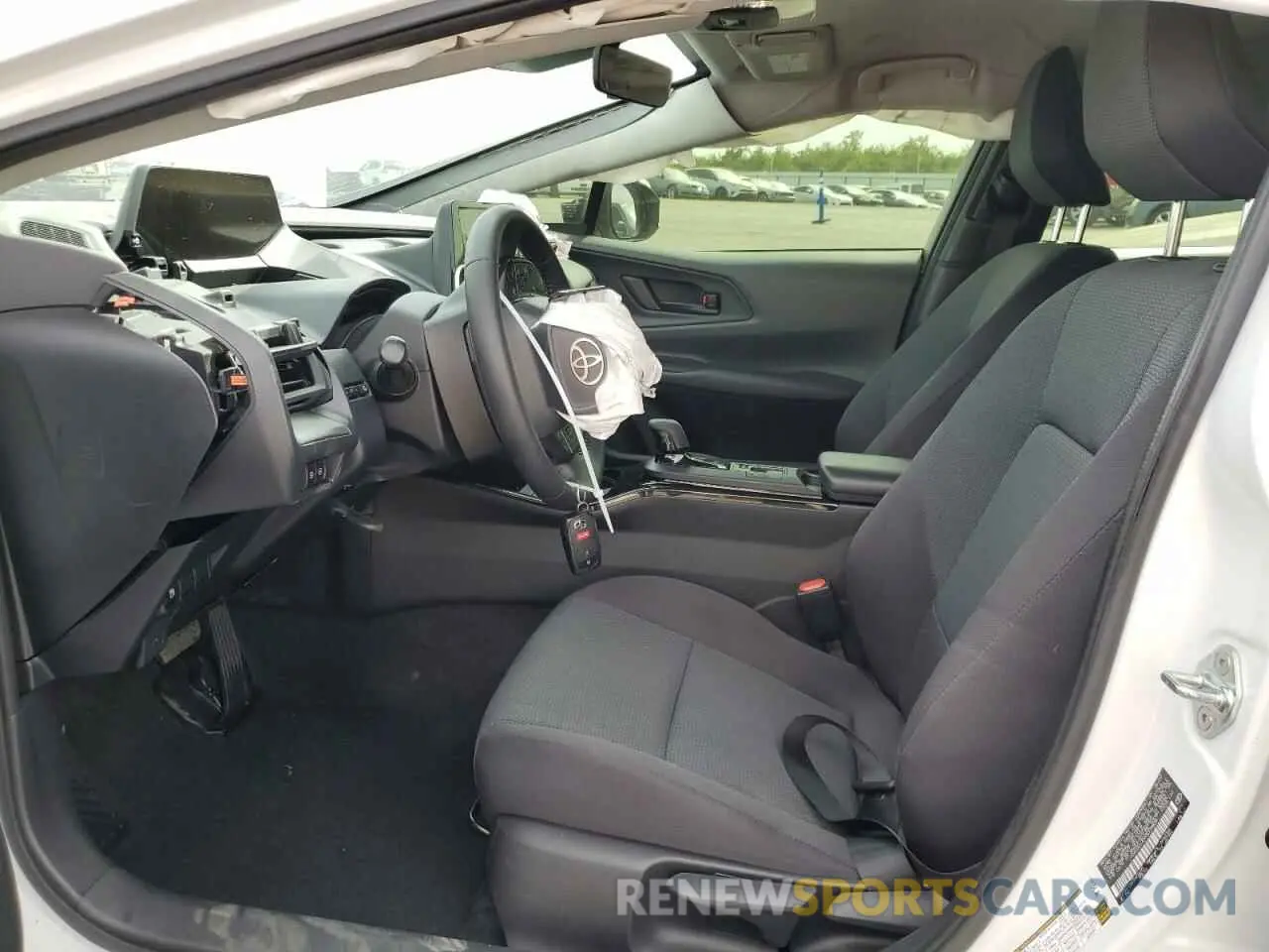 7 fotografías del automóvil dañado JTDACAAU0P3009826 TOYOTA PRIUS 2023
