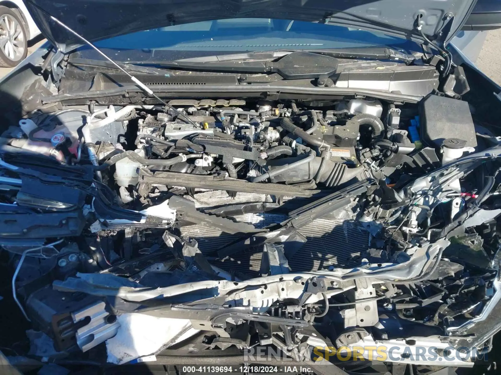 10 fotografías del automóvil dañado JTDACAAU0P3013309 TOYOTA PRIUS 2023