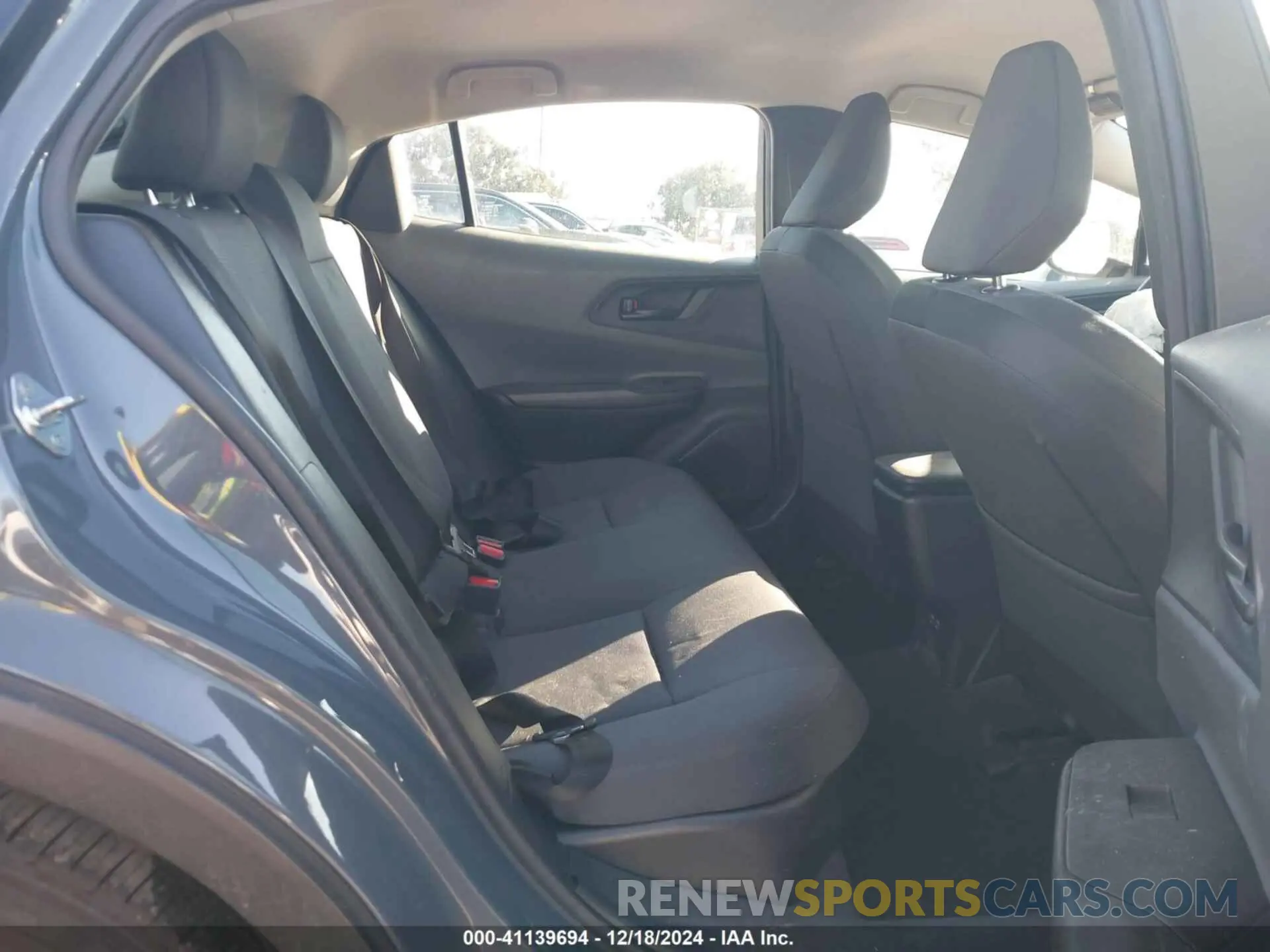 8 fotografías del automóvil dañado JTDACAAU0P3013309 TOYOTA PRIUS 2023