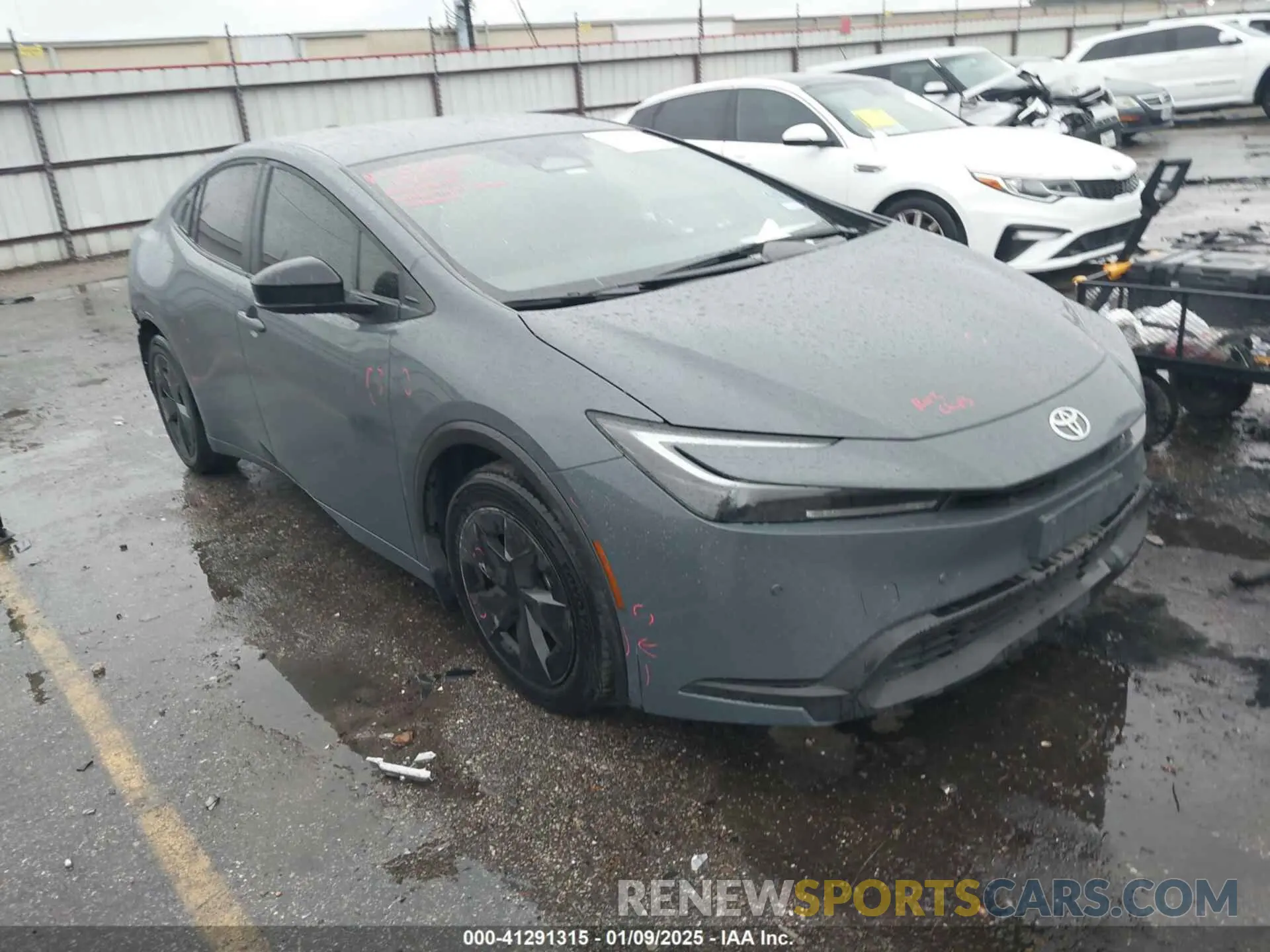 1 fotografías del automóvil dañado JTDACAAU0P3014055 TOYOTA PRIUS 2023