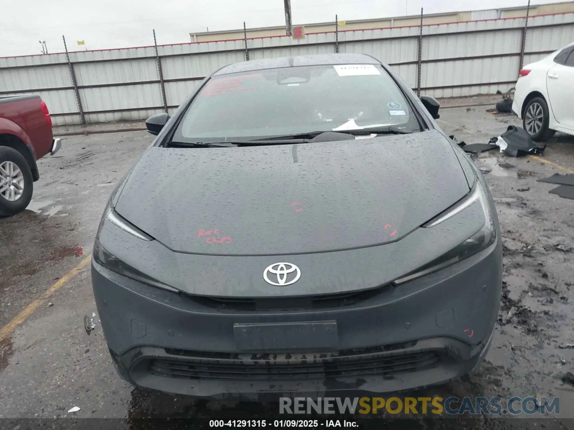 13 fotografías del automóvil dañado JTDACAAU0P3014055 TOYOTA PRIUS 2023