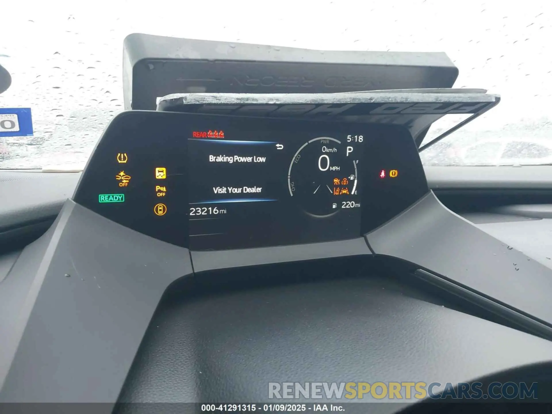 7 fotografías del automóvil dañado JTDACAAU0P3014055 TOYOTA PRIUS 2023