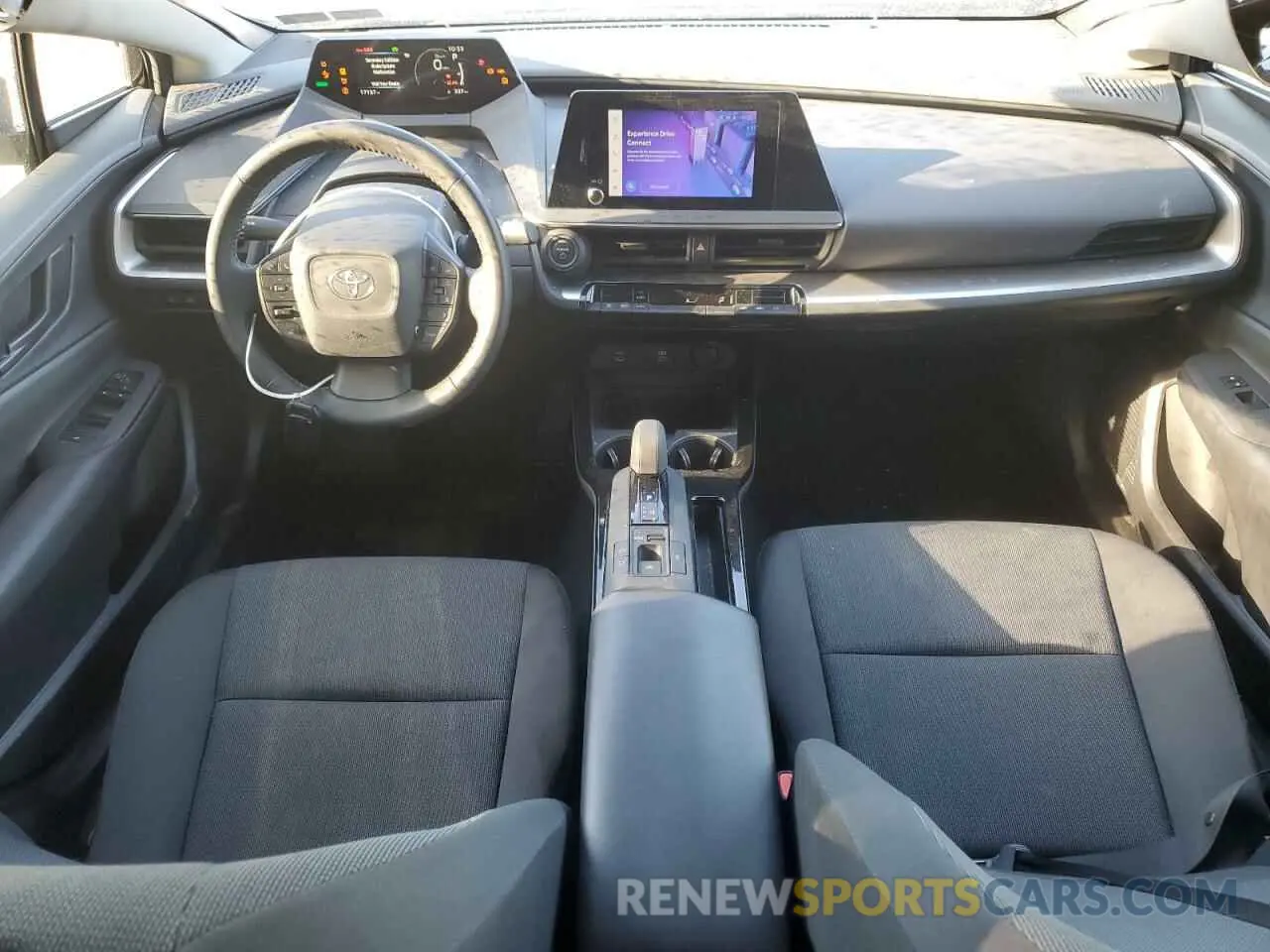 8 fotografías del automóvil dañado JTDACAAU1P3002951 TOYOTA PRIUS 2023