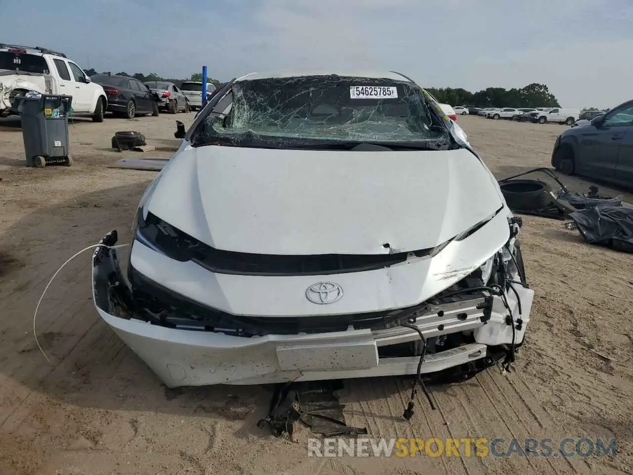 5 fotografías del automóvil dañado JTDACAAU1P3003078 TOYOTA PRIUS 2023