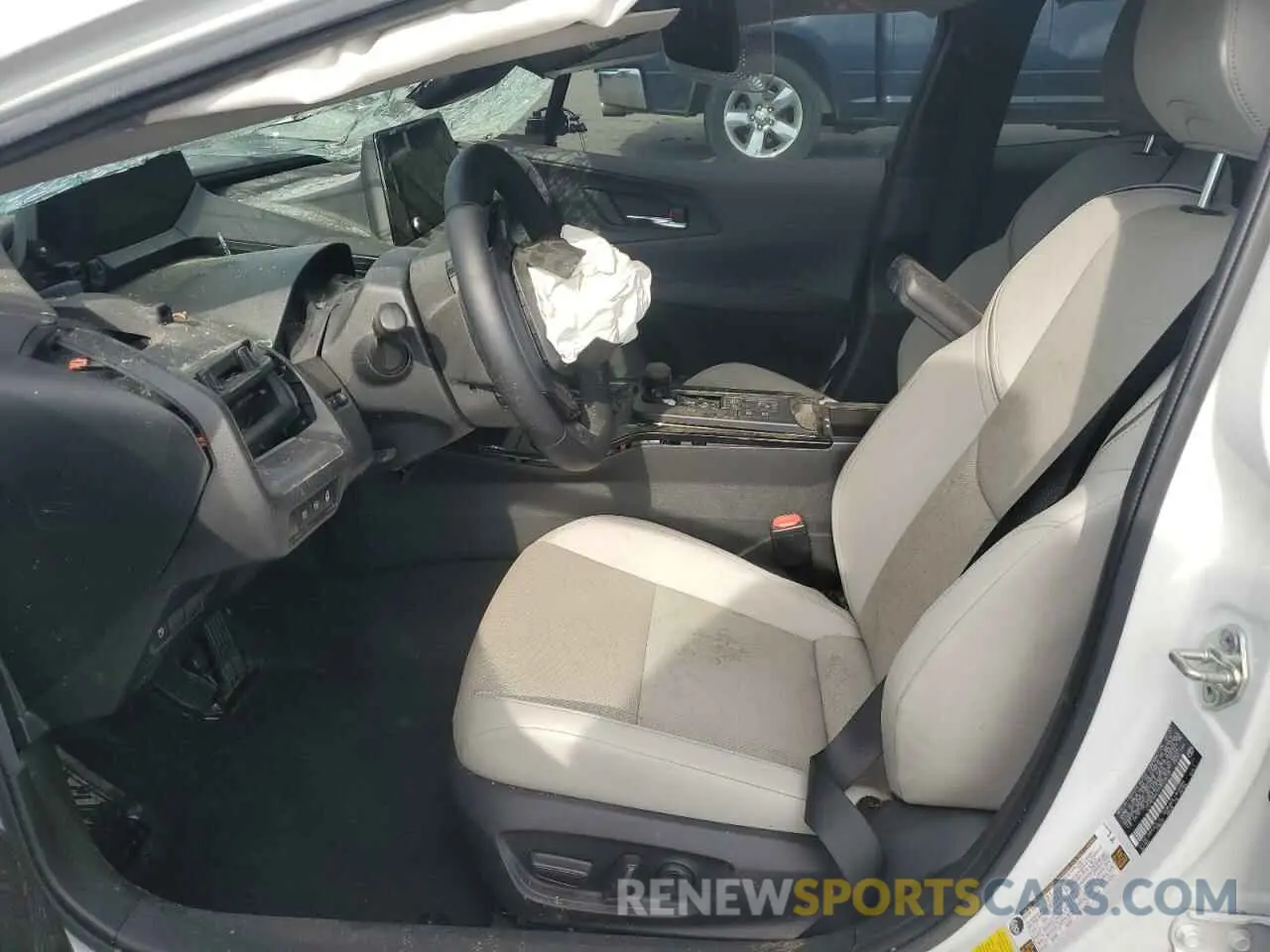 7 fotografías del automóvil dañado JTDACAAU1P3003078 TOYOTA PRIUS 2023