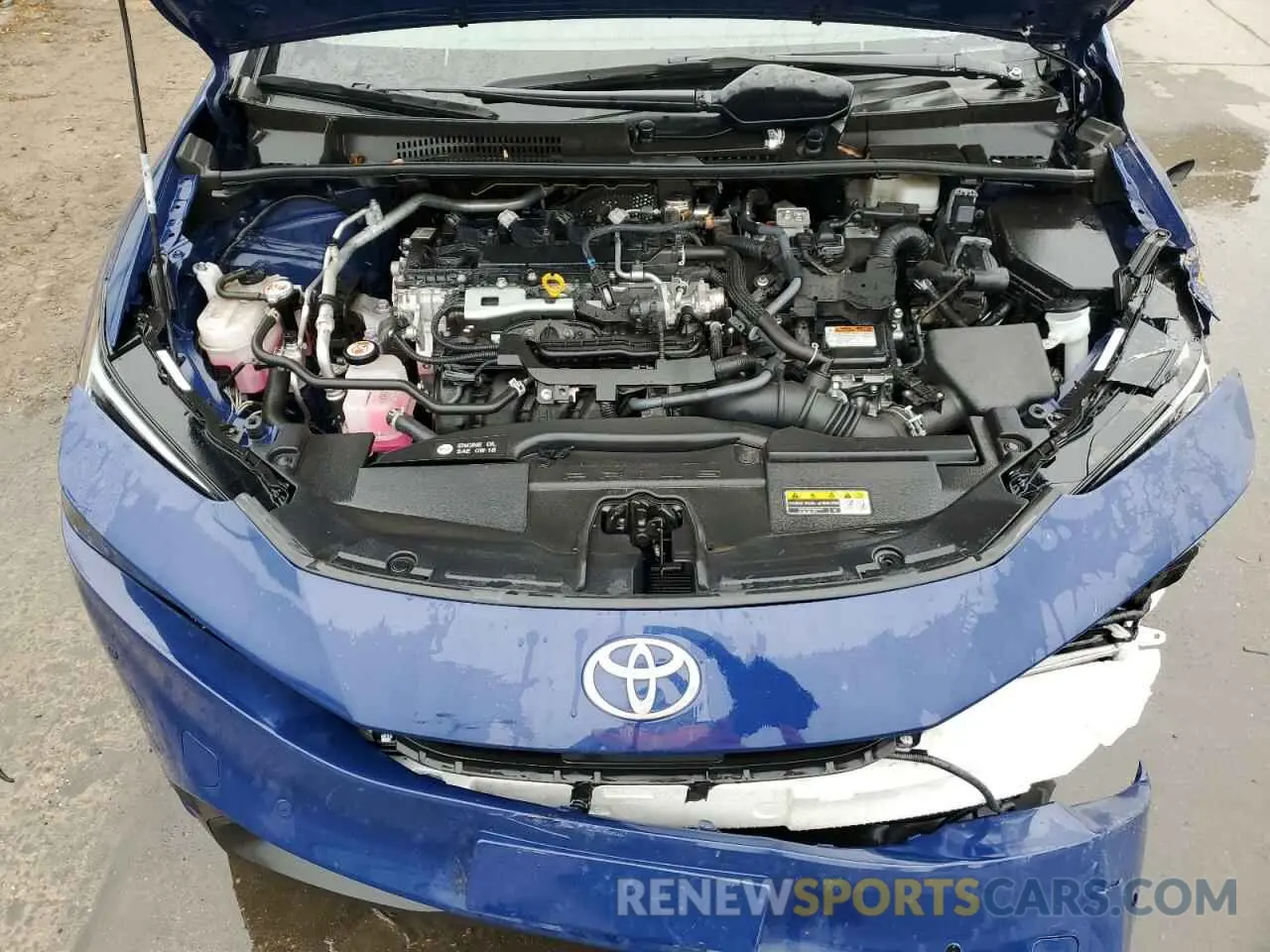 11 fotografías del automóvil dañado JTDACAAU1P3007891 TOYOTA PRIUS 2023