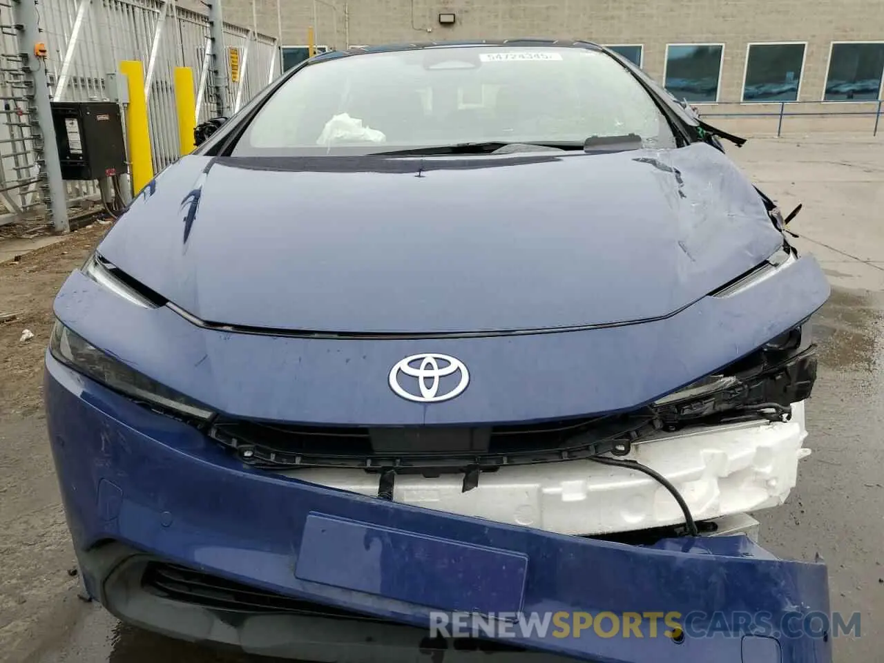 5 fotografías del automóvil dañado JTDACAAU1P3007891 TOYOTA PRIUS 2023
