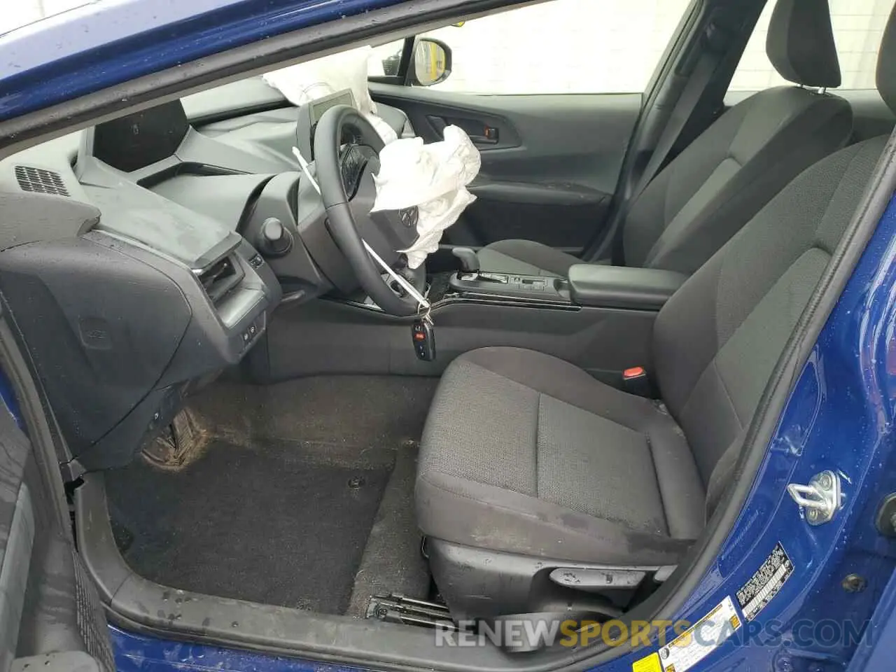 7 fotografías del automóvil dañado JTDACAAU1P3007891 TOYOTA PRIUS 2023