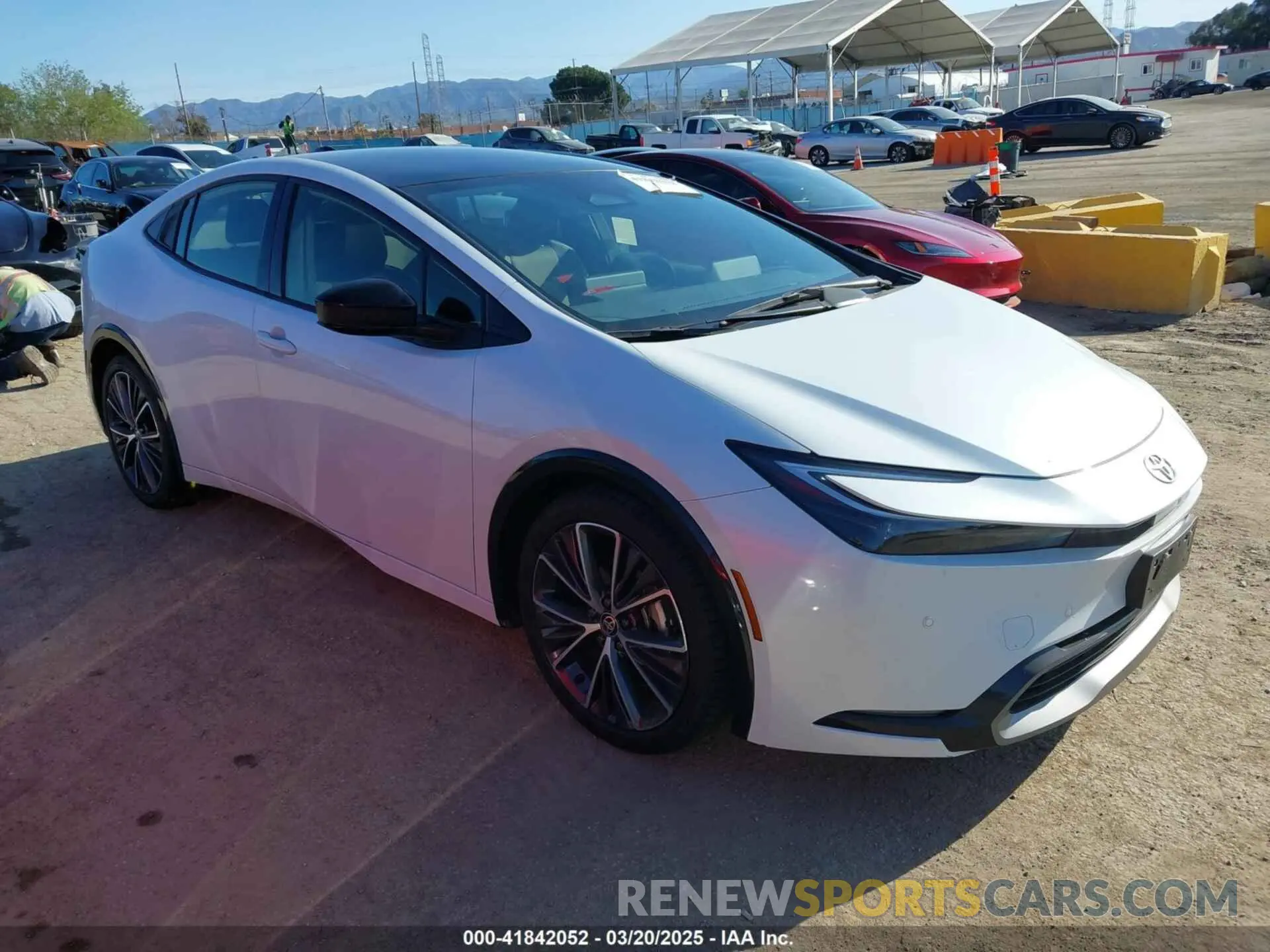 1 fotografías del automóvil dañado JTDACAAU2P3000206 TOYOTA PRIUS 2023