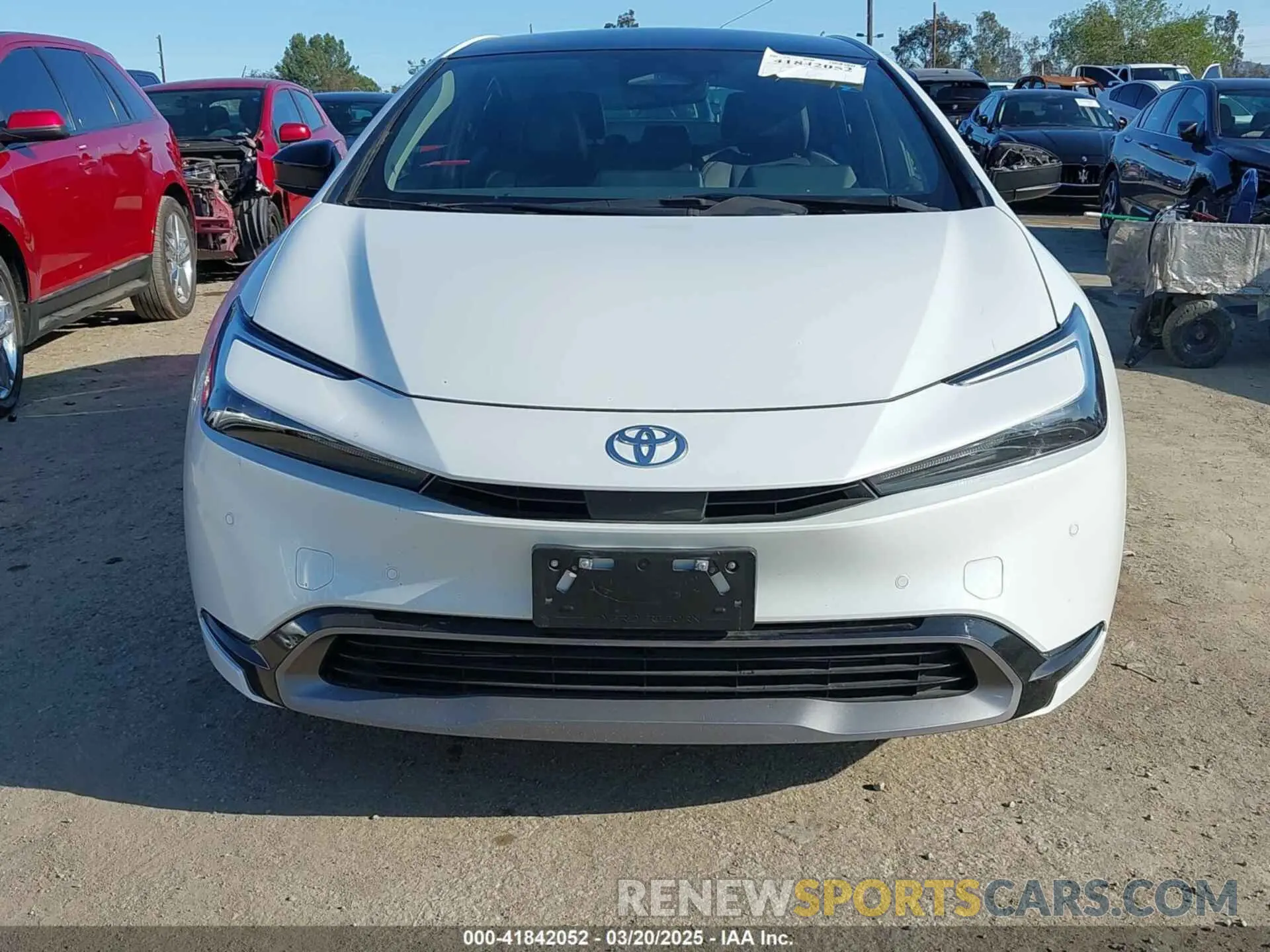 12 fotografías del automóvil dañado JTDACAAU2P3000206 TOYOTA PRIUS 2023
