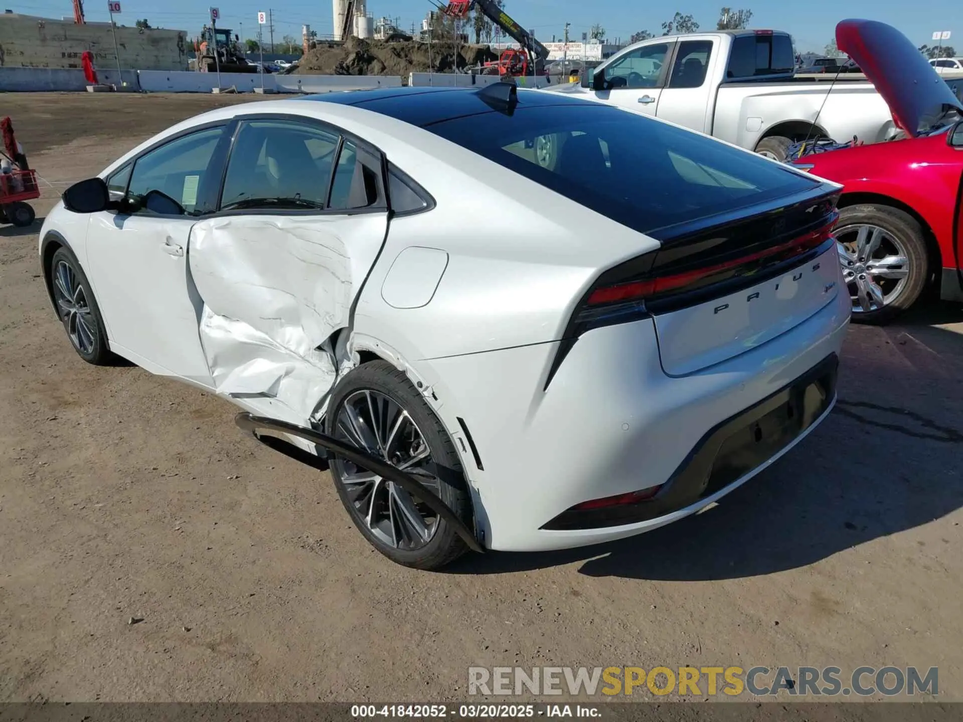 3 fotografías del automóvil dañado JTDACAAU2P3000206 TOYOTA PRIUS 2023