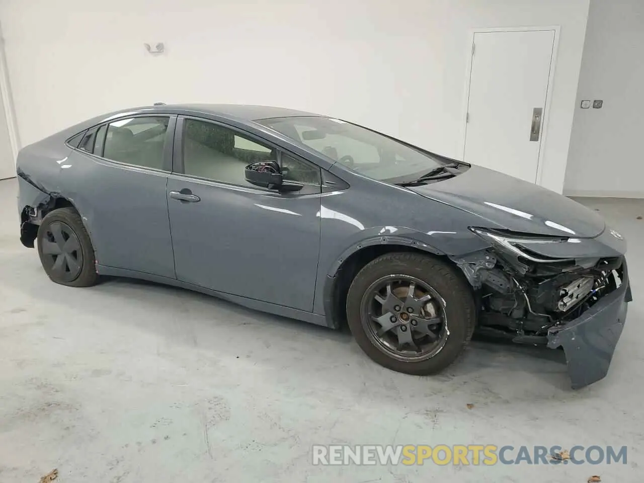 4 fotografías del automóvil dañado JTDACAAU2P3008080 TOYOTA PRIUS 2023