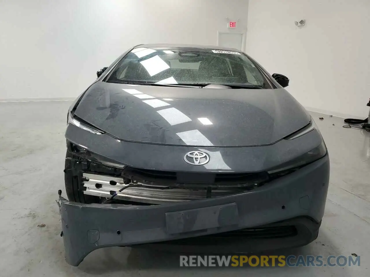 5 fotografías del automóvil dañado JTDACAAU2P3008080 TOYOTA PRIUS 2023