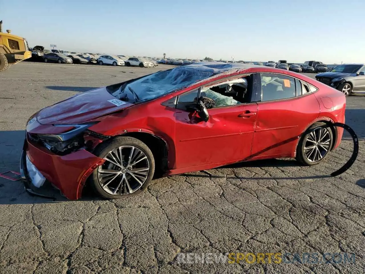 1 fotografías del automóvil dañado JTDACAAU3P3005009 TOYOTA PRIUS 2023
