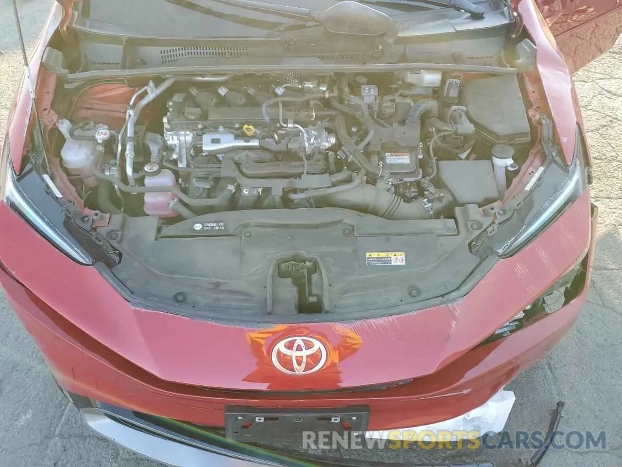 11 fotografías del automóvil dañado JTDACAAU3P3005009 TOYOTA PRIUS 2023
