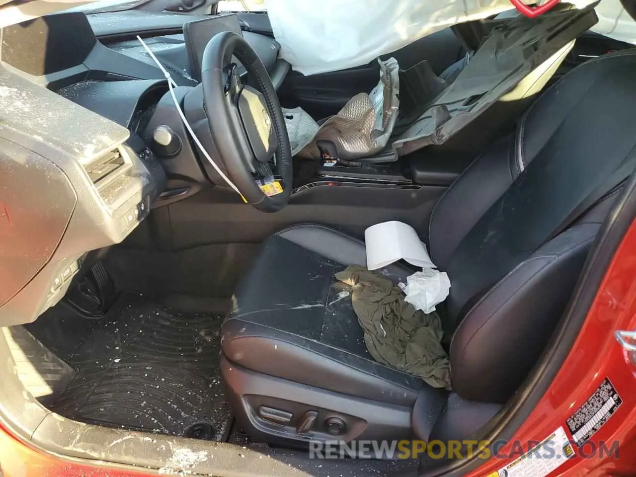 7 fotografías del automóvil dañado JTDACAAU3P3005009 TOYOTA PRIUS 2023