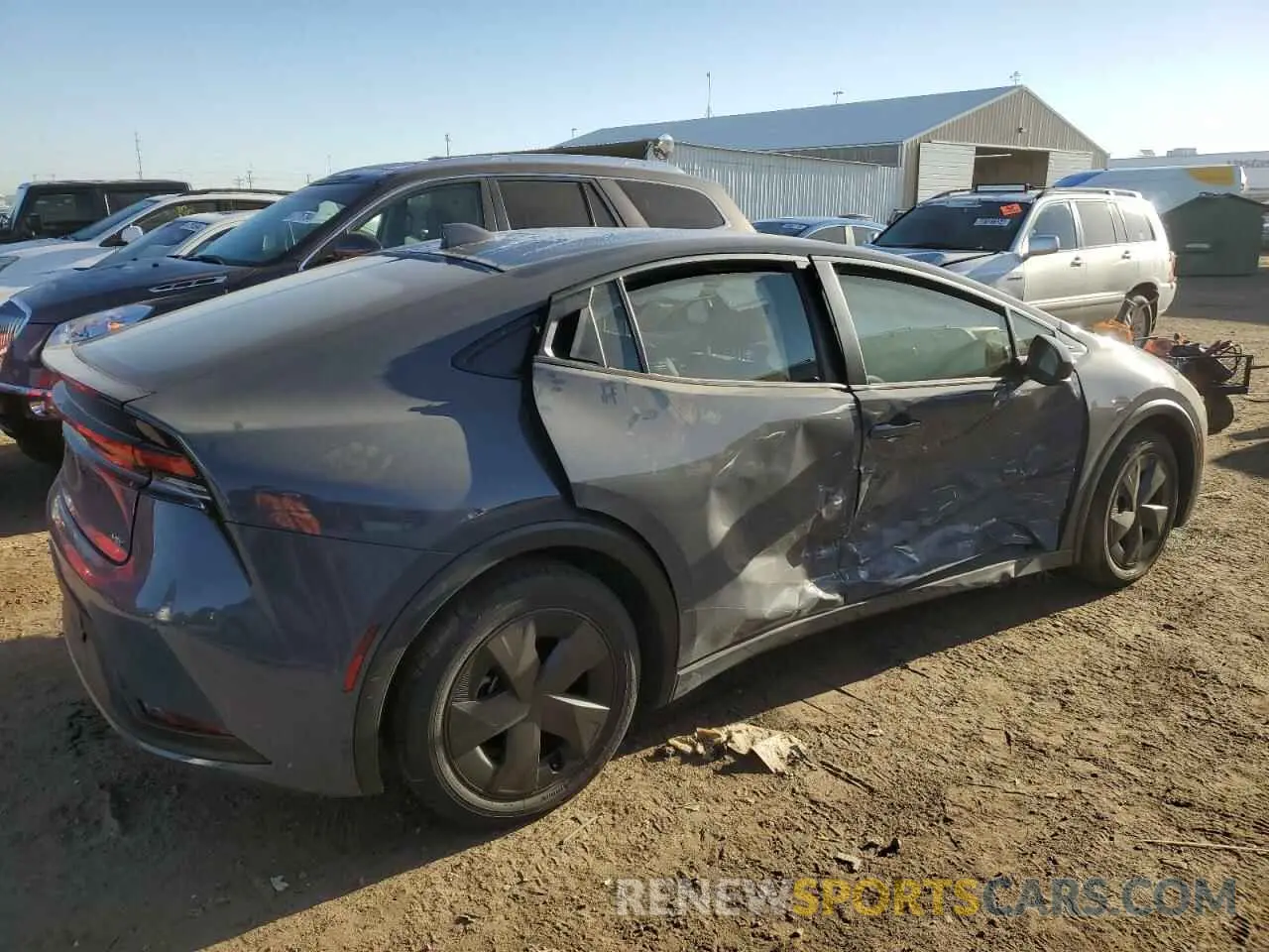 3 fotografías del automóvil dañado JTDACAAU3P3008377 TOYOTA PRIUS 2023