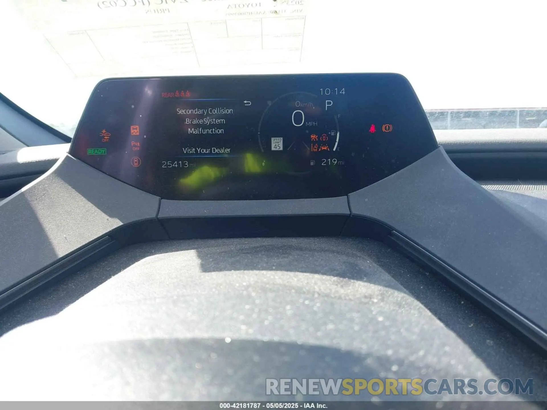7 fotografías del automóvil dañado JTDACAAU4P3003995 TOYOTA PRIUS 2023