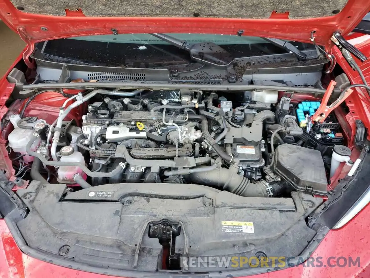 11 fotografías del automóvil dañado JTDACAAU4P3005889 TOYOTA PRIUS 2023
