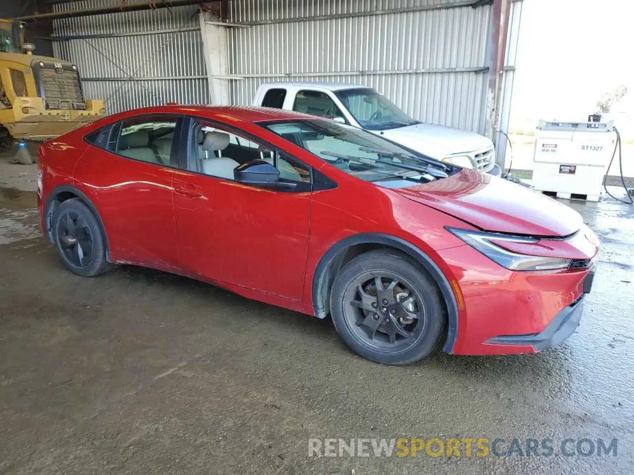 4 fotografías del automóvil dañado JTDACAAU4P3005889 TOYOTA PRIUS 2023