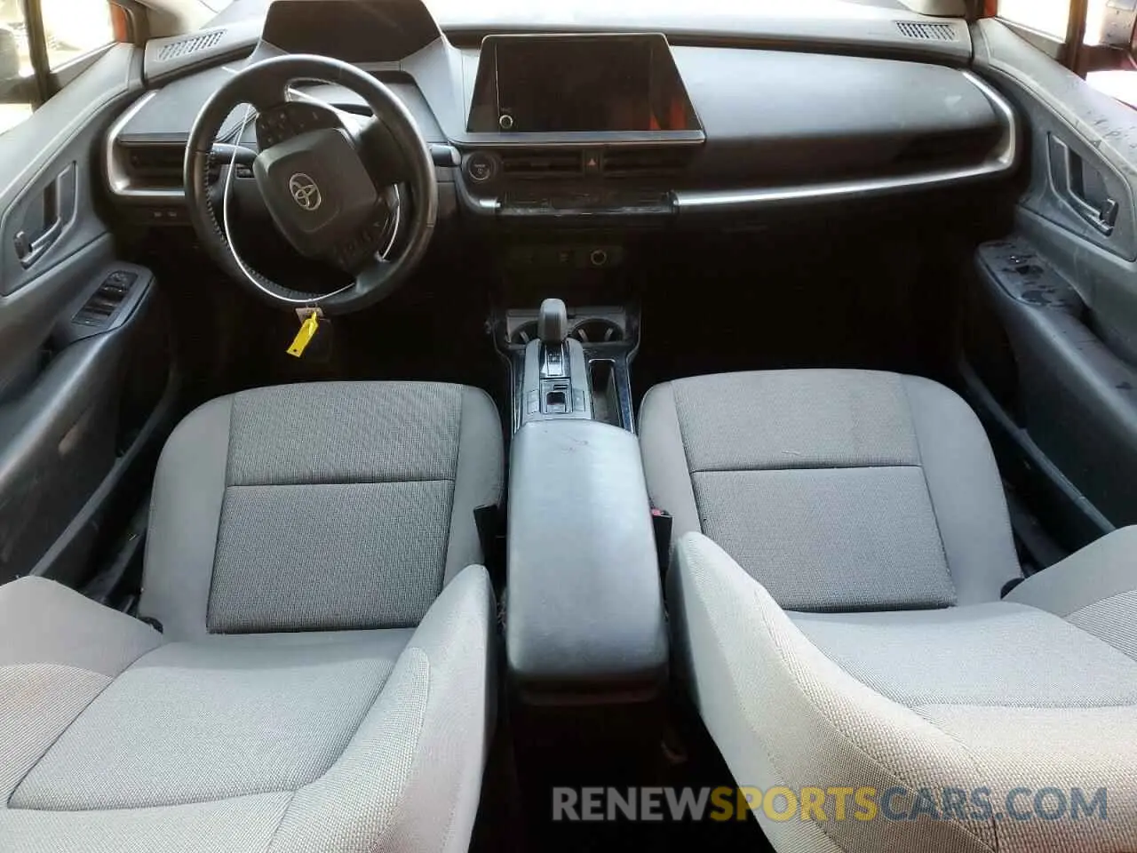 8 fotografías del automóvil dañado JTDACAAU4P3005889 TOYOTA PRIUS 2023
