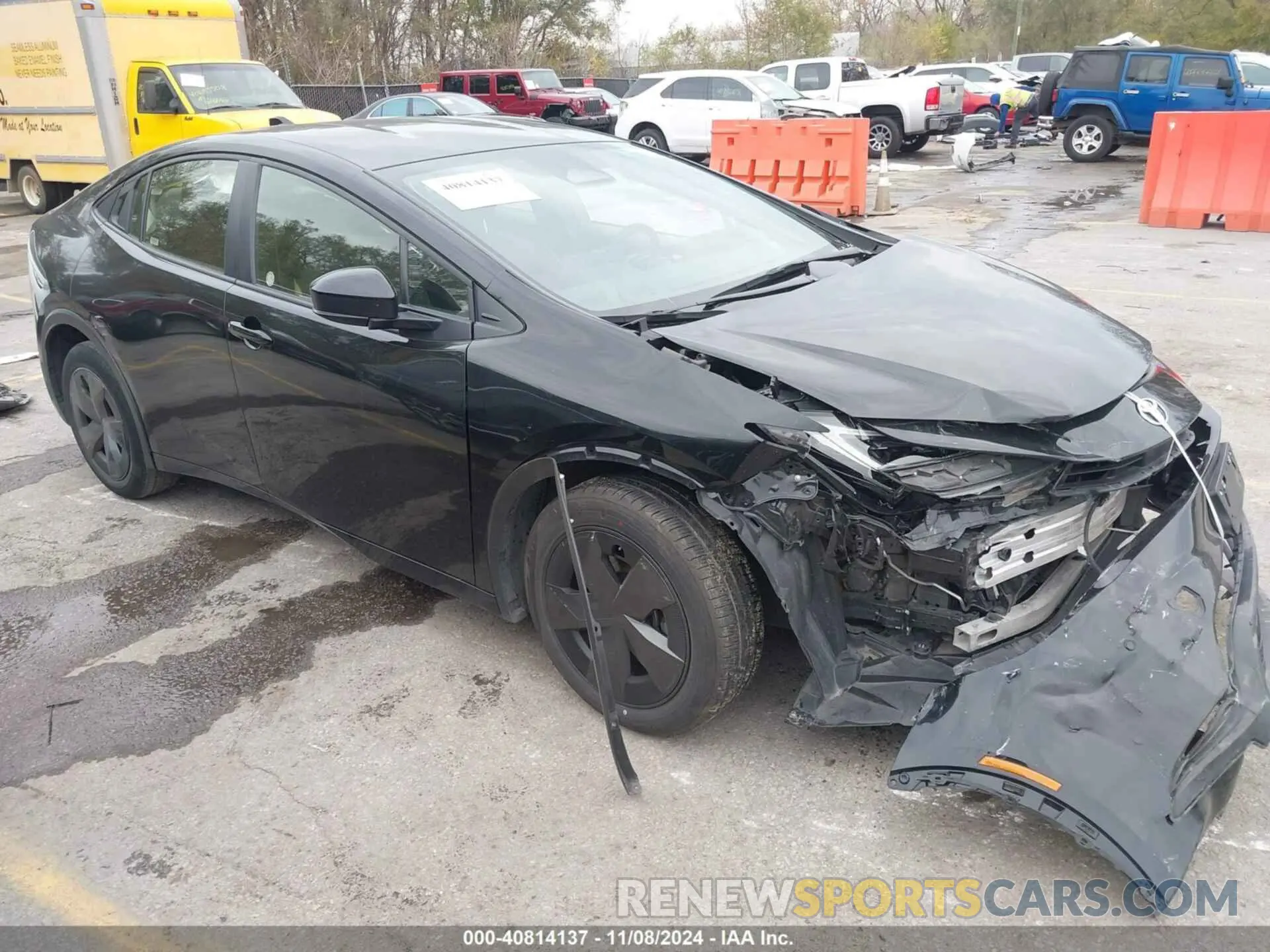 1 fotografías del automóvil dañado JTDACAAU4P3009537 TOYOTA PRIUS 2023