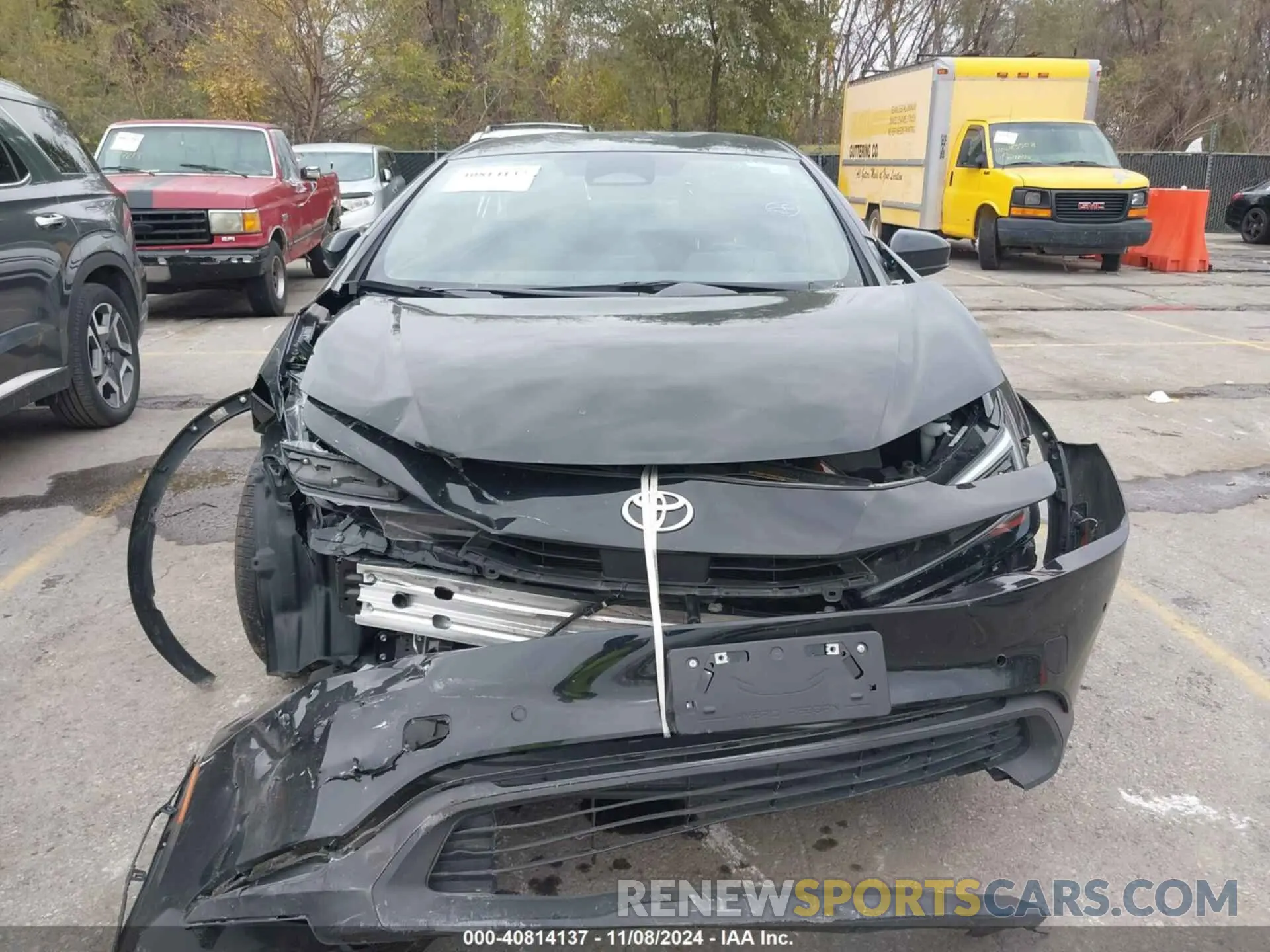 13 fotografías del automóvil dañado JTDACAAU4P3009537 TOYOTA PRIUS 2023