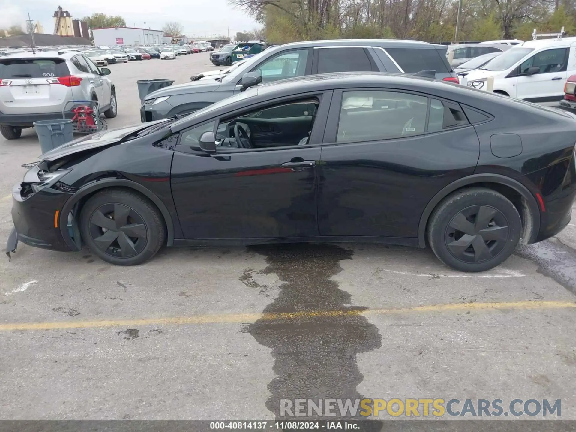15 fotografías del automóvil dañado JTDACAAU4P3009537 TOYOTA PRIUS 2023