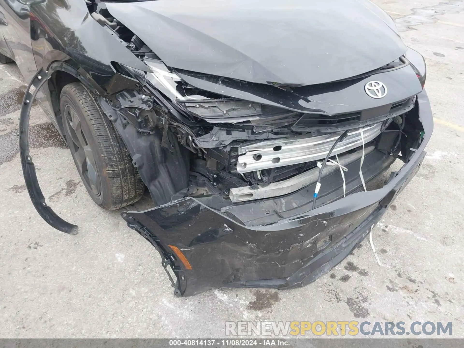 6 fotografías del automóvil dañado JTDACAAU4P3009537 TOYOTA PRIUS 2023
