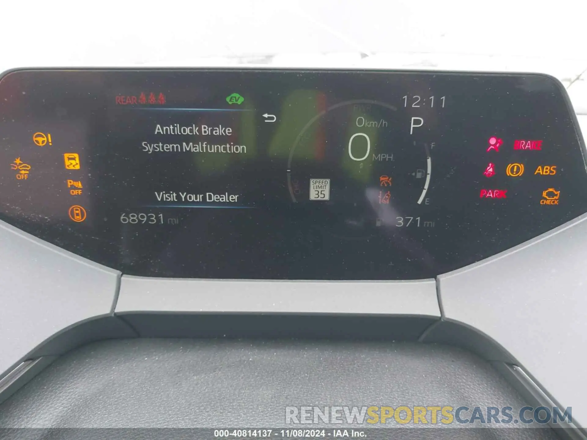 7 fotografías del automóvil dañado JTDACAAU4P3009537 TOYOTA PRIUS 2023