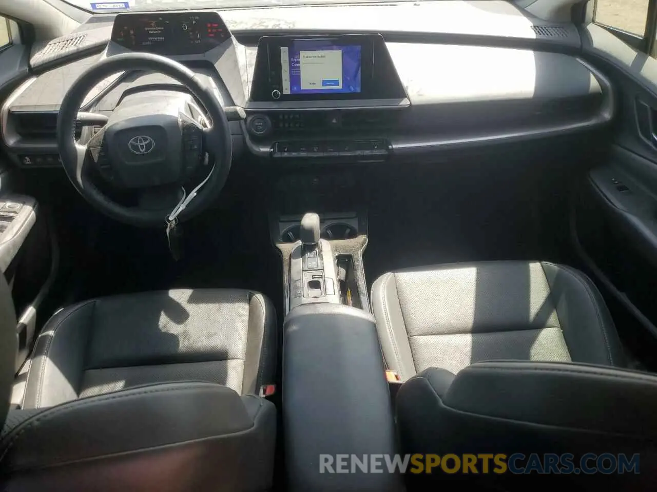 8 fotografías del automóvil dañado JTDACAAU4P3011045 TOYOTA PRIUS 2023