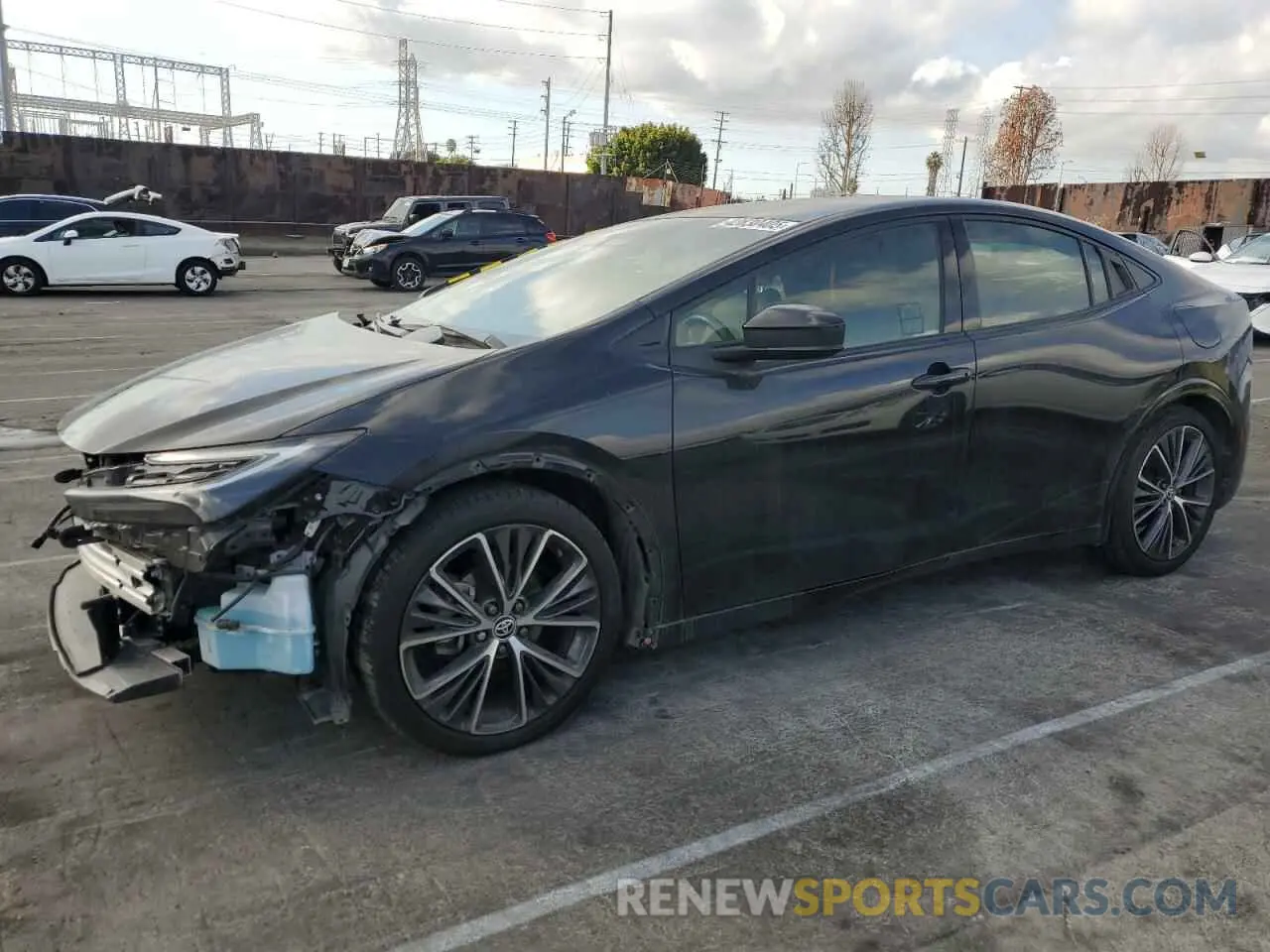 1 fotografías del automóvil dañado JTDACAAU5P3013760 TOYOTA PRIUS 2023