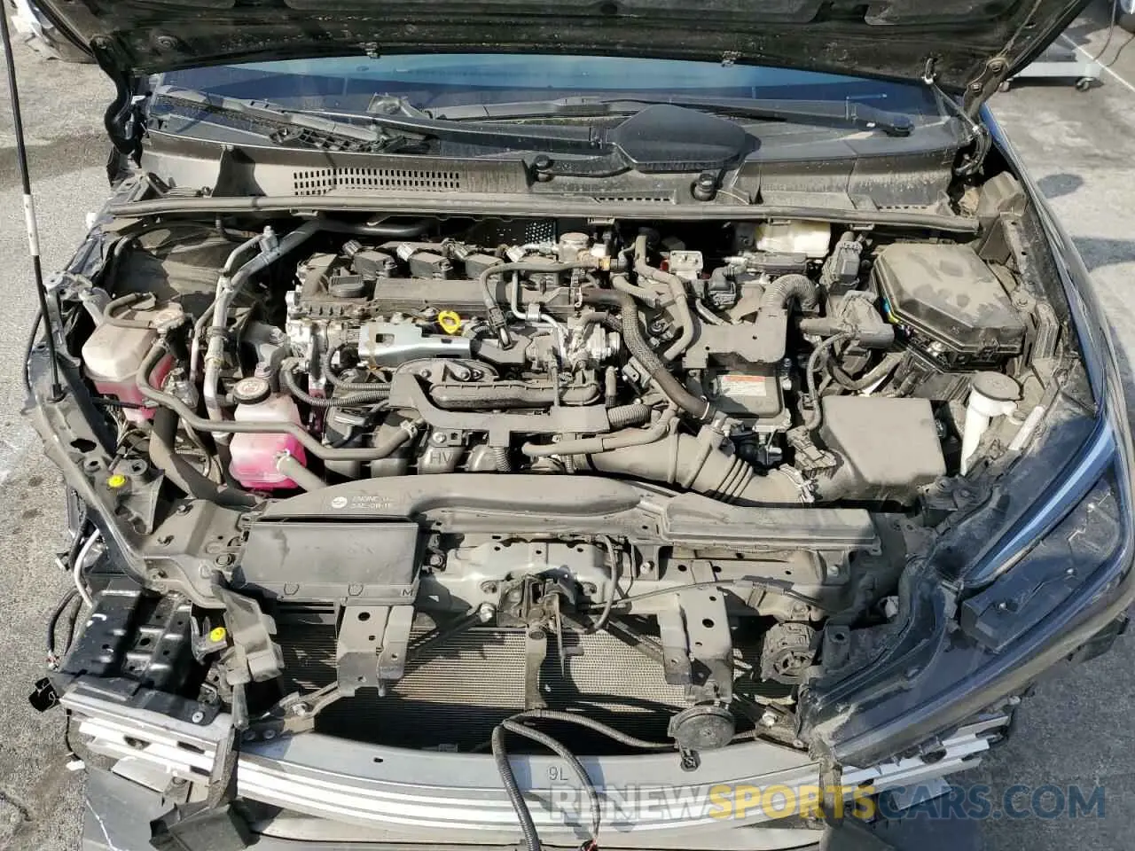 11 fotografías del automóvil dañado JTDACAAU5P3013760 TOYOTA PRIUS 2023