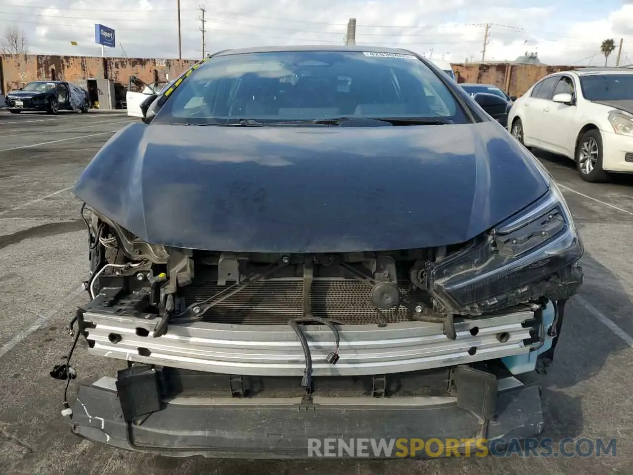 5 fotografías del automóvil dañado JTDACAAU5P3013760 TOYOTA PRIUS 2023