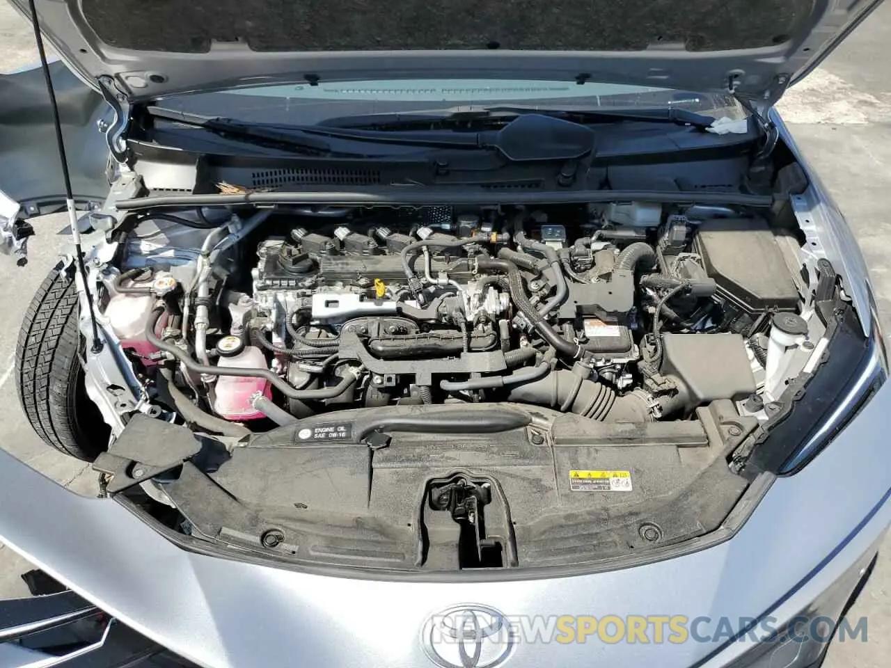 11 fotografías del automóvil dañado JTDACAAU5P3014147 TOYOTA PRIUS 2023