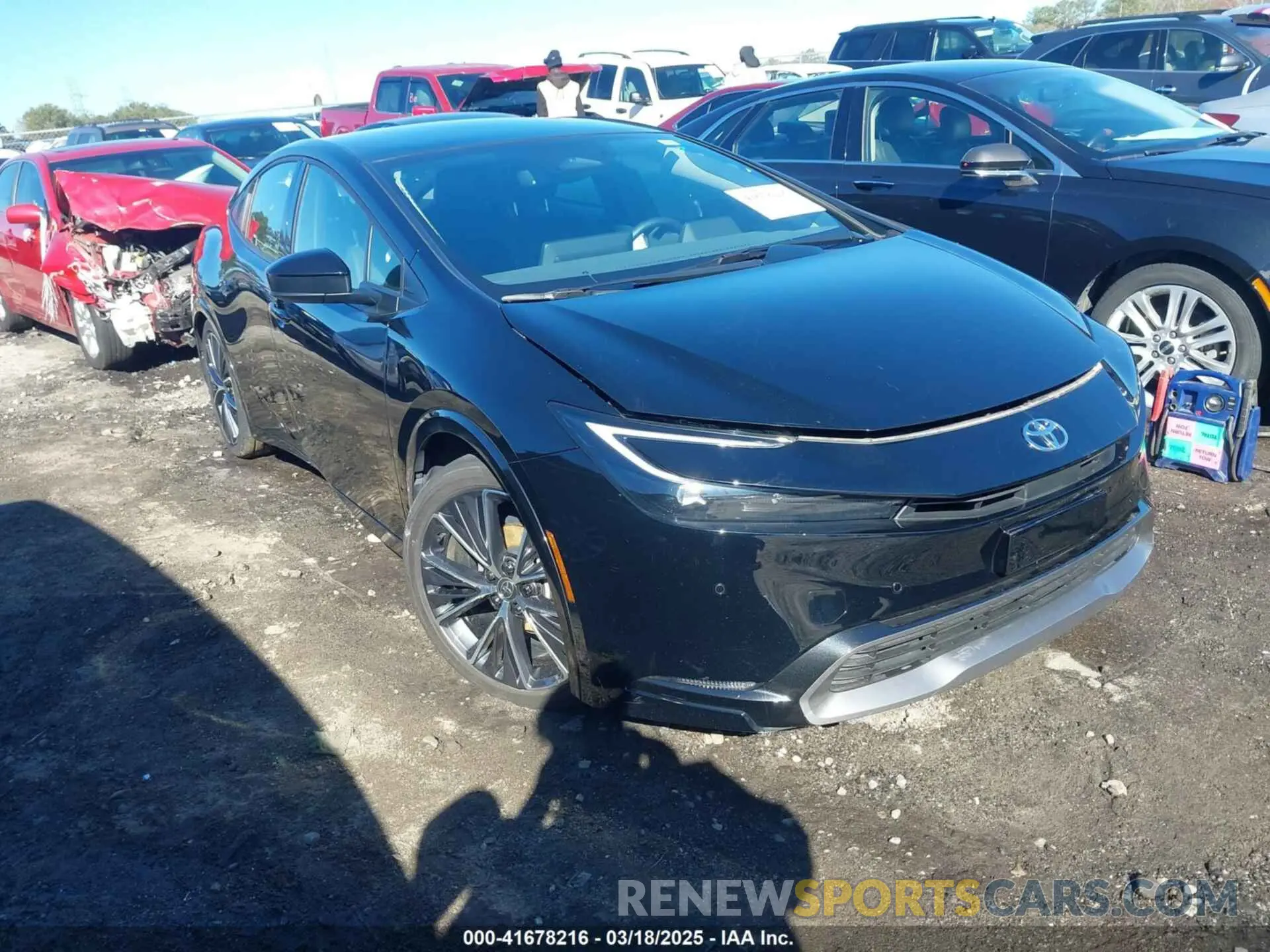 1 fotografías del automóvil dañado JTDACAAU6P3000659 TOYOTA PRIUS 2023