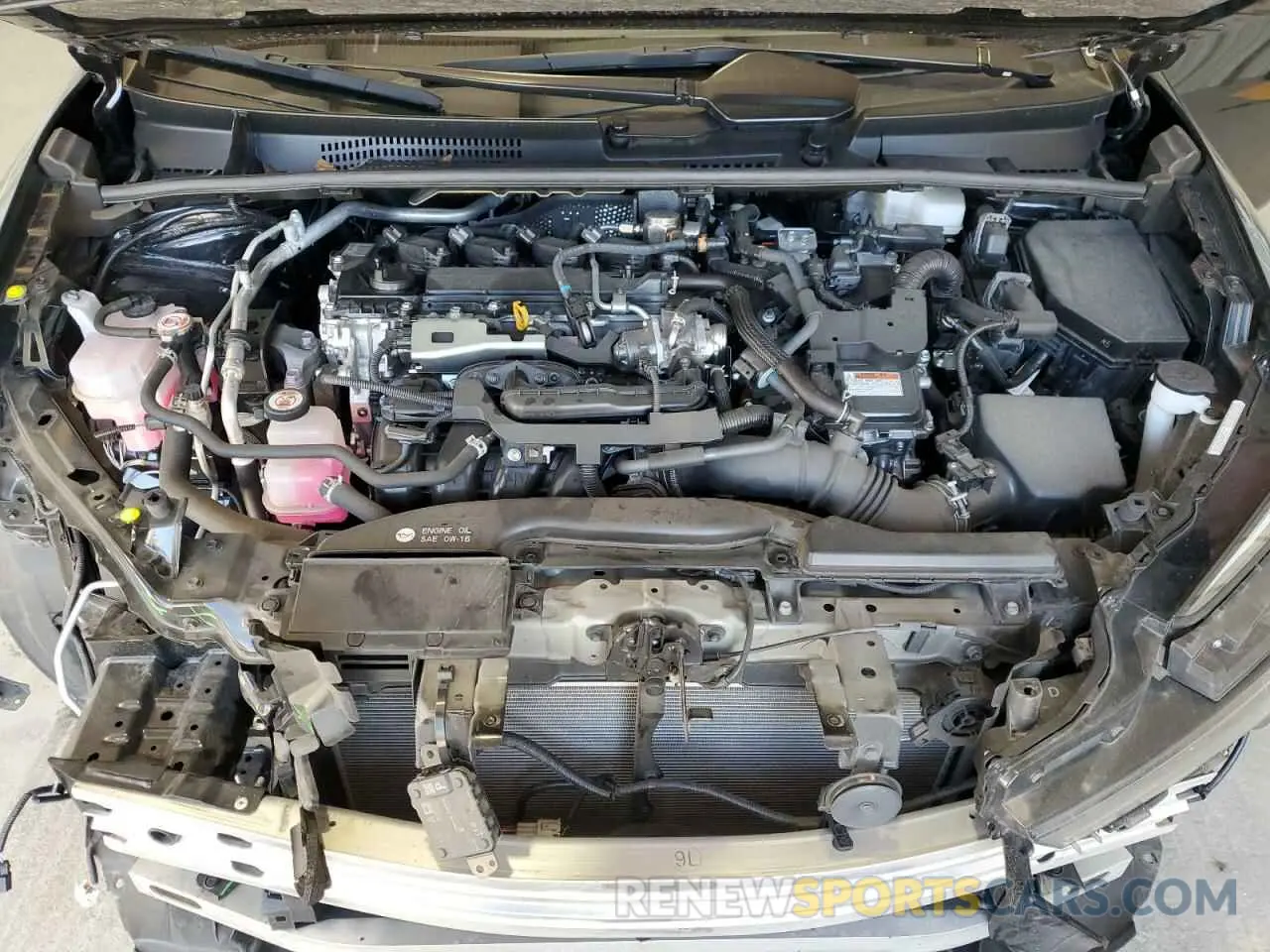 11 fotografías del automóvil dañado JTDACAAU6P3001973 TOYOTA PRIUS 2023