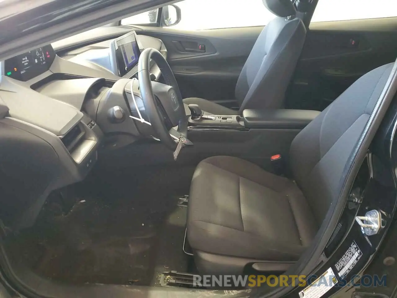 7 fotografías del automóvil dañado JTDACAAU6P3001973 TOYOTA PRIUS 2023