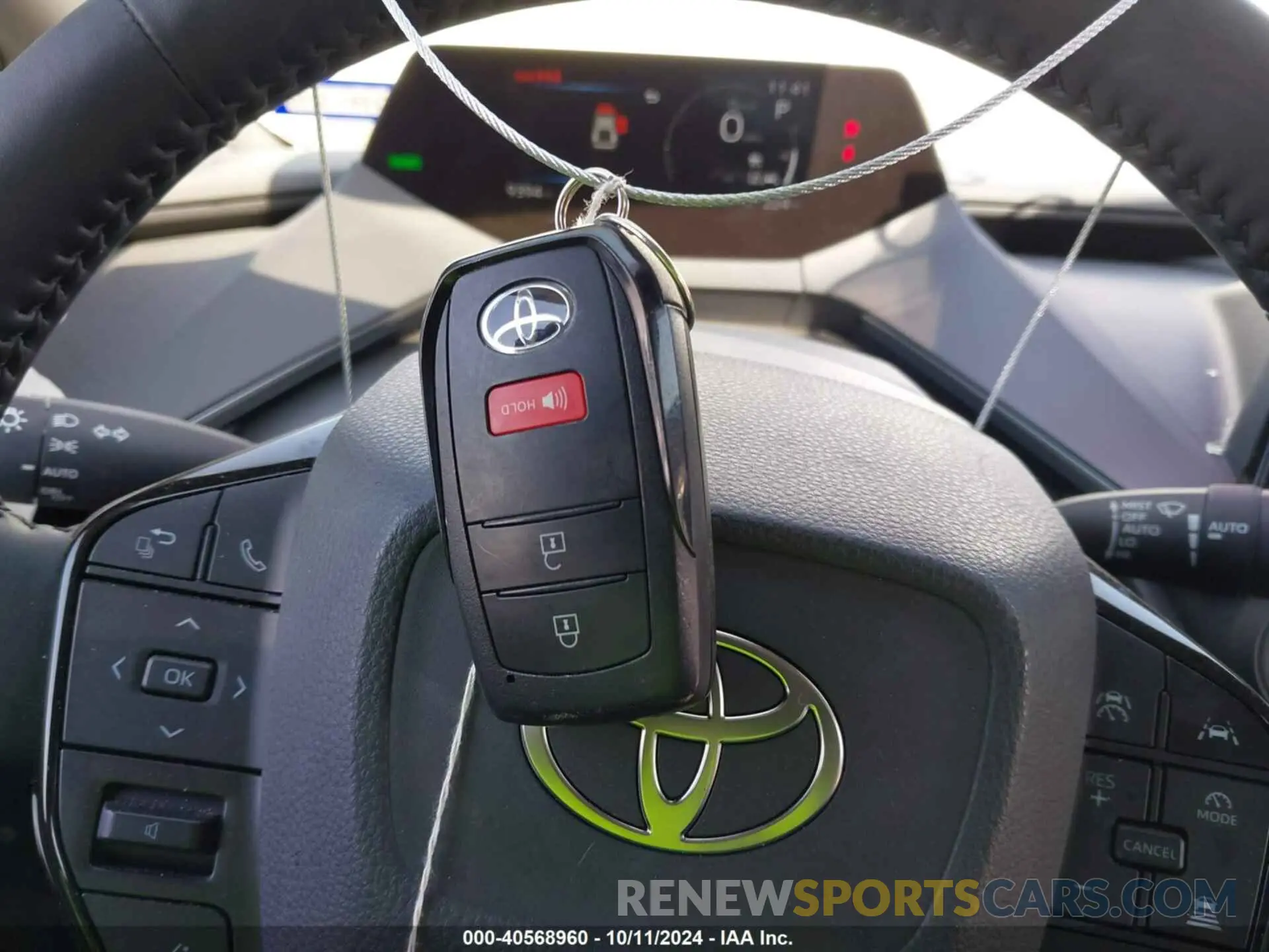 11 fotografías del automóvil dañado JTDACAAU6P3011869 TOYOTA PRIUS 2023
