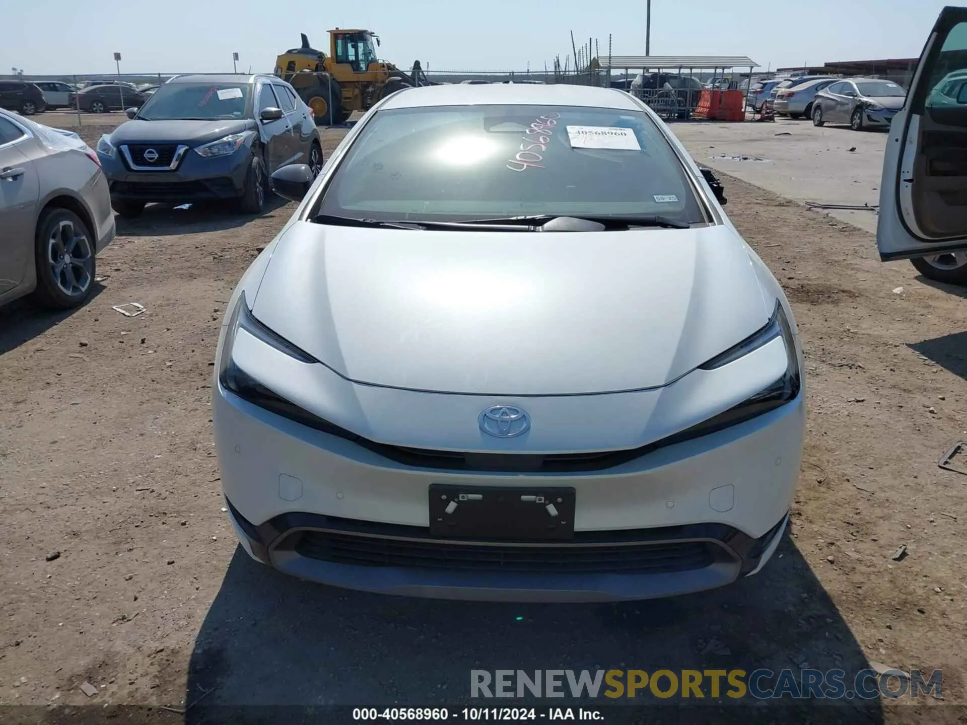 12 fotografías del automóvil dañado JTDACAAU6P3011869 TOYOTA PRIUS 2023