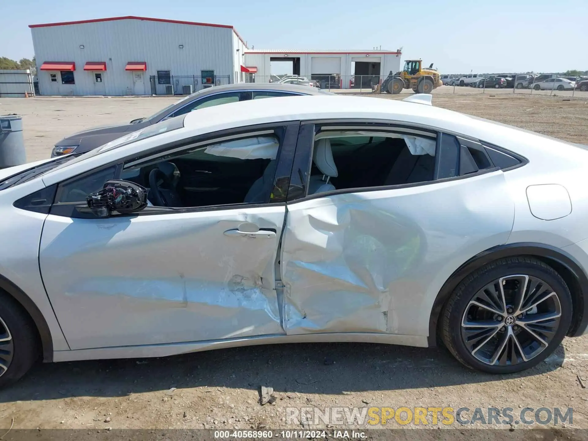 14 fotografías del automóvil dañado JTDACAAU6P3011869 TOYOTA PRIUS 2023
