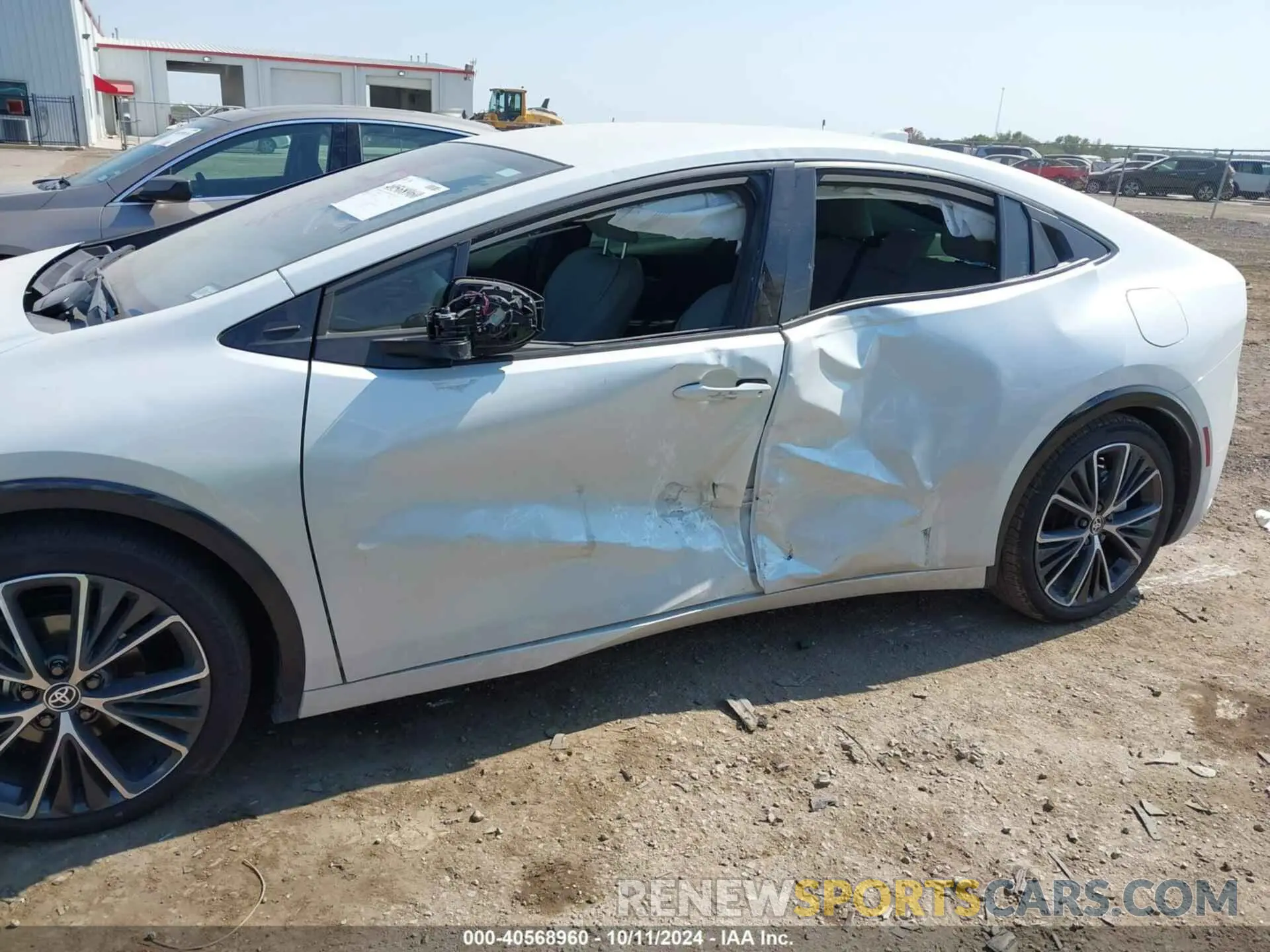 6 fotografías del automóvil dañado JTDACAAU6P3011869 TOYOTA PRIUS 2023