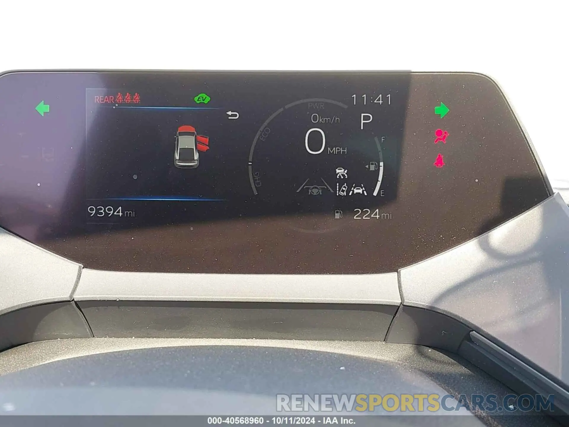 7 fotografías del automóvil dañado JTDACAAU6P3011869 TOYOTA PRIUS 2023