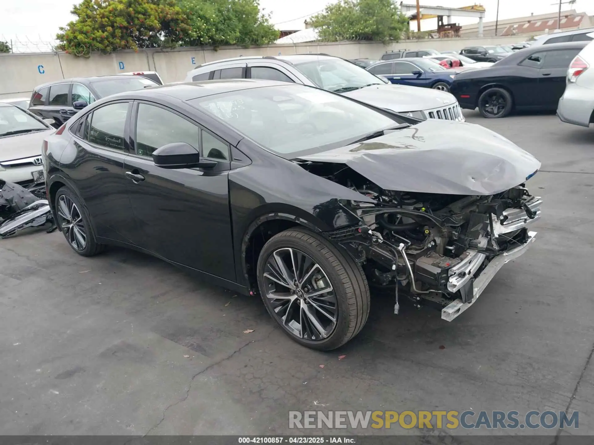 1 fotografías del automóvil dañado JTDACAAU7P3010701 TOYOTA PRIUS 2023