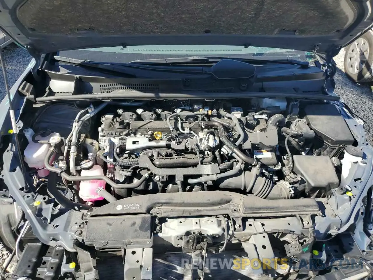 11 fotografías del automóvil dañado JTDACAAU8P3006799 TOYOTA PRIUS 2023