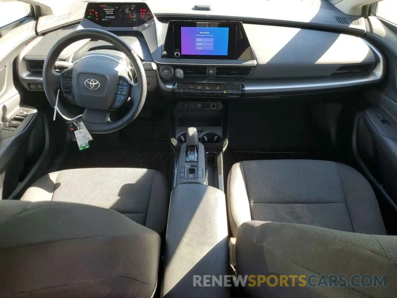 8 fotografías del automóvil dañado JTDACAAU8P3006799 TOYOTA PRIUS 2023