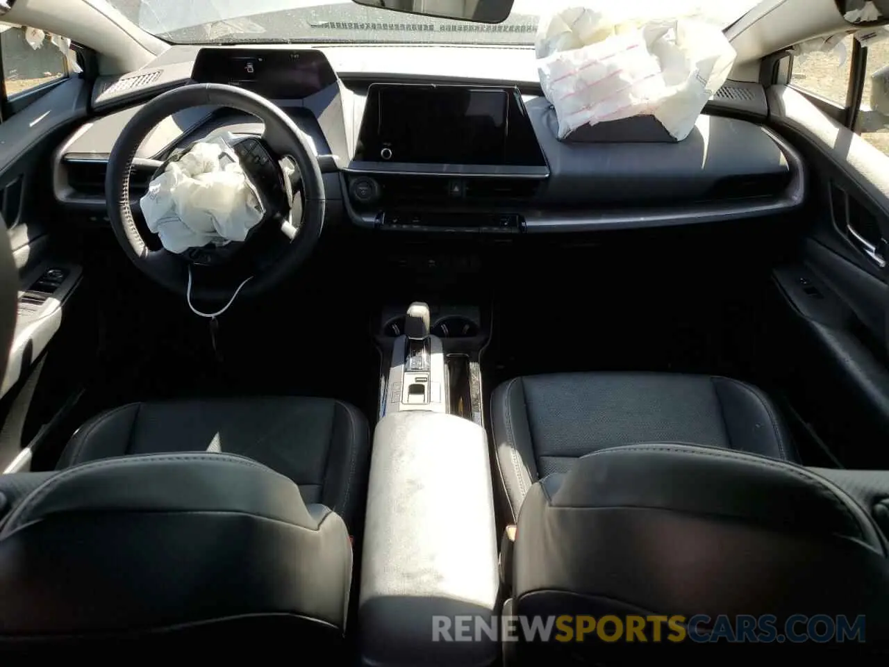 8 fotografías del automóvil dañado JTDACAAU8P3007919 TOYOTA PRIUS 2023