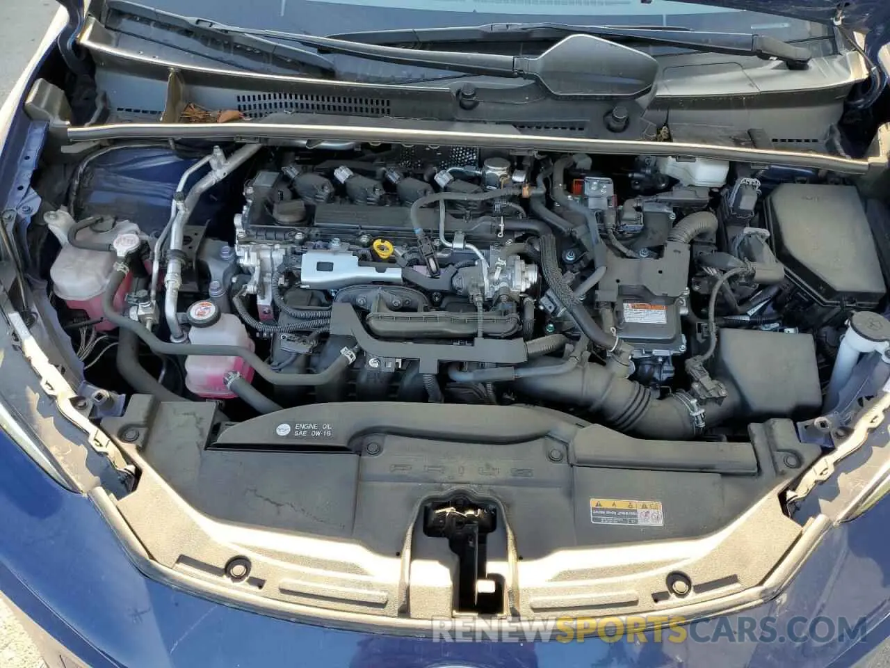 11 fotografías del automóvil dañado JTDACAAU8P3008035 TOYOTA PRIUS 2023