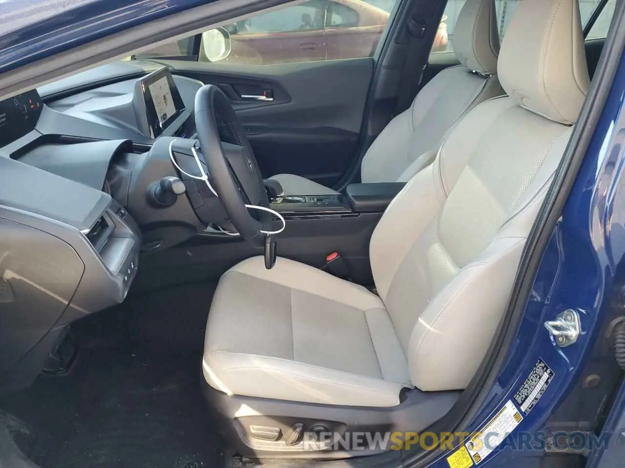 7 fotografías del automóvil dañado JTDACAAU8P3008035 TOYOTA PRIUS 2023